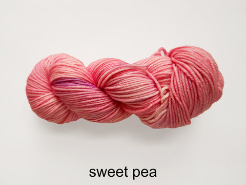 Lichen and Lace Merino  Worsted,  hand dyed yarn, made in Canada