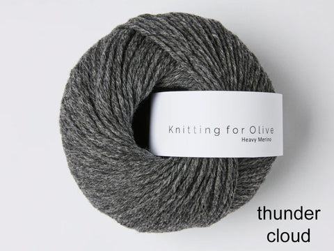 Knitting For Olive's Heavy Merino is a worsted weight yarn, perfect for sweaters