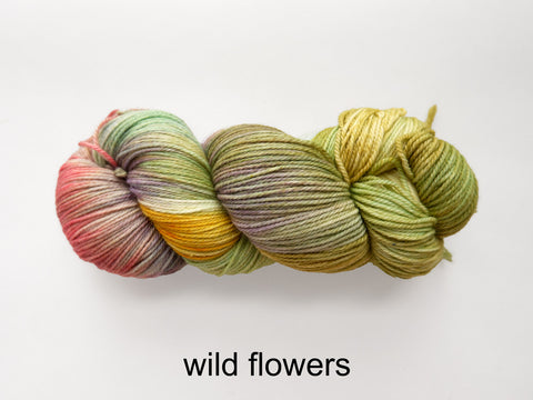Lichen and Lace Organic Sock Yarn