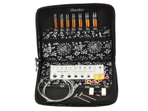 ChiaoGoo Interchangeable Knitting Needle Sets - Bamboo