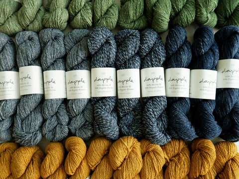 Brooklyn Tweed Dapple yarn at the Knit Cafe in Toronto
