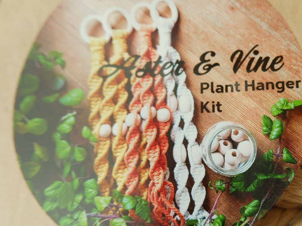 Spiral Plant Hanger Macrame Kit