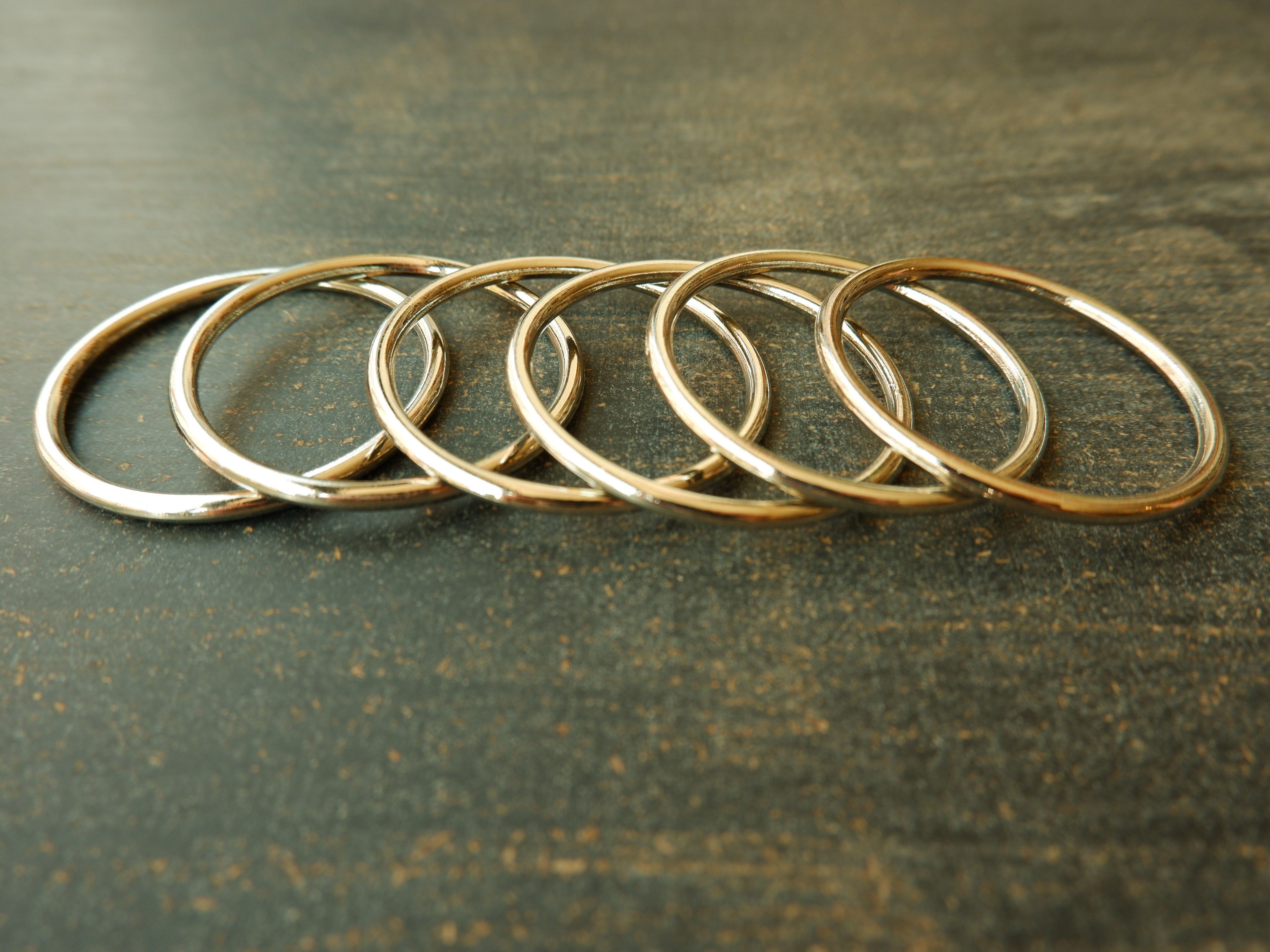 Metal Macrame Rings – the knit cafe