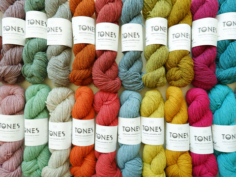 Brooklyn Tweed Tones is available in Canada at the Knit Cafe in Toronto