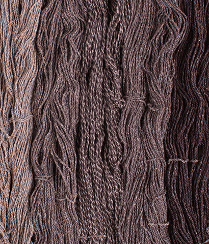 Brooklyn Tweed Dapple yarn at the Knit Cafe in Toronto. Black Walnut