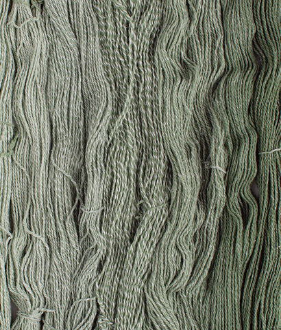 Brooklyn Tweed Dapple yarn at the Knit Cafe in Toronto. Canopy