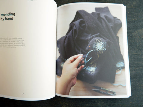 Visible Mending Book by Arounna Khounnoraj 