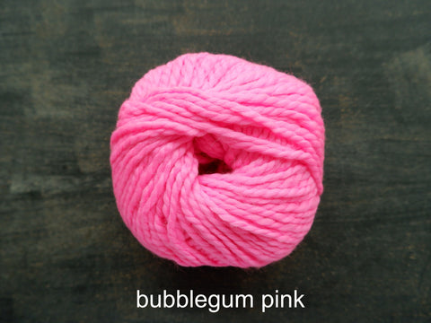 Bubblegum Pink Alpachino Merino by Wool and the Gang