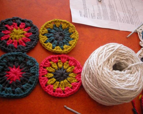 Crochet Blanket Class at The Knit Cafe in Toronto