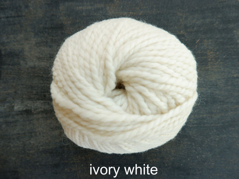 Ivory White Alpachino Merino by Wool and the Gang