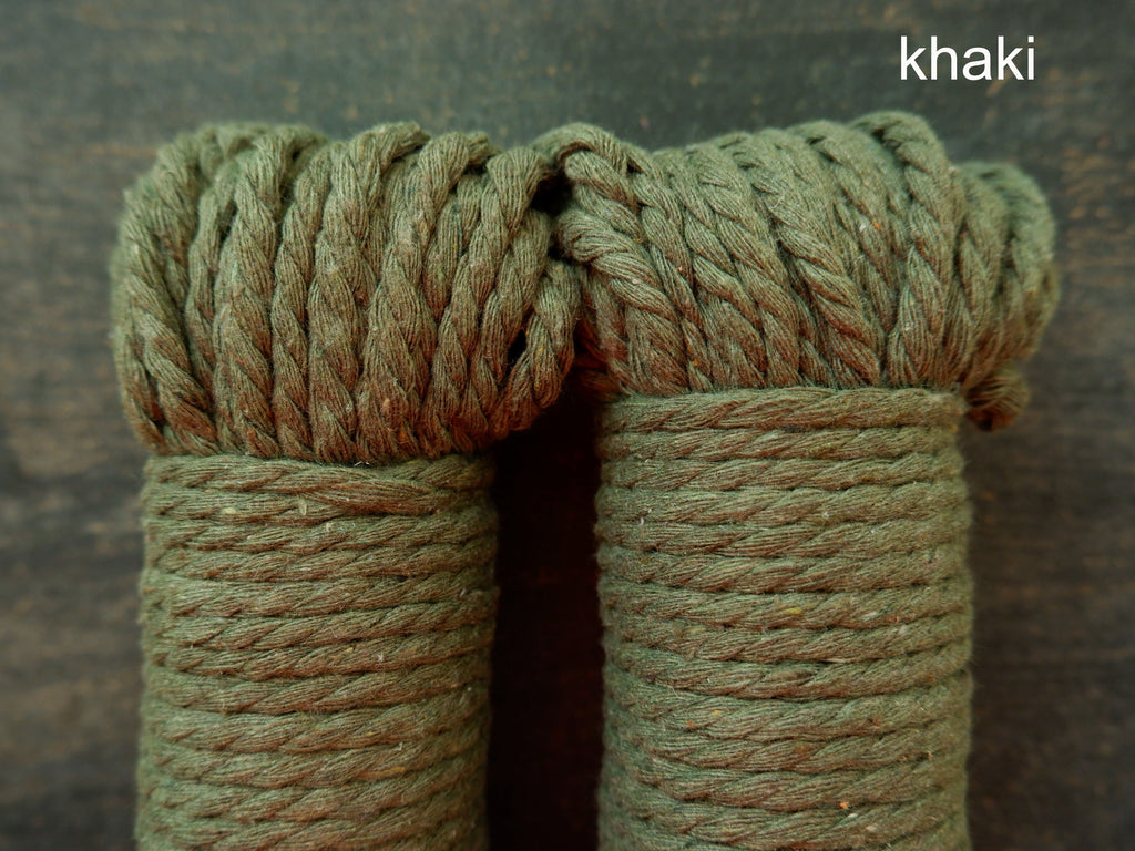 Three-Strand Macrame Rope - 5mm – the knit cafe