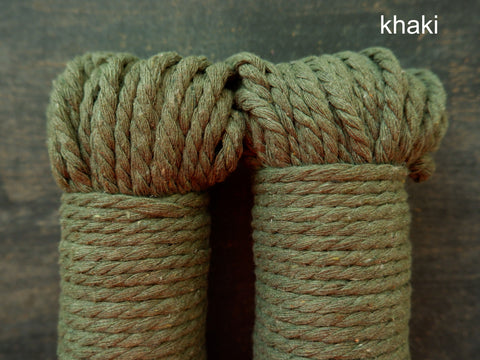 Three-Strand Macrame Rope - 5mm
