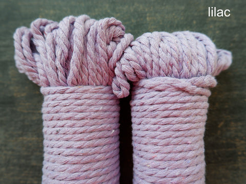 Three-Strand Macrame Rope - 5mm