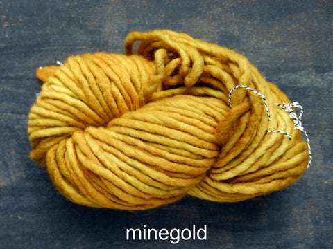 Flouf is a super bulky, merino yarn, made by Canadian hand dyer Fleece Artist 