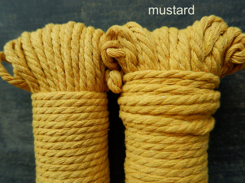 Three-Strand Macrame Rope - 5mm