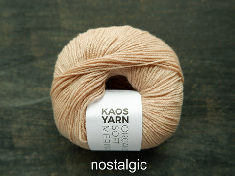 Organic Soft Merino by KAOS YARN