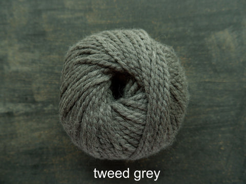 Tweed Grey Alpachino Merino by Wool and the Gang